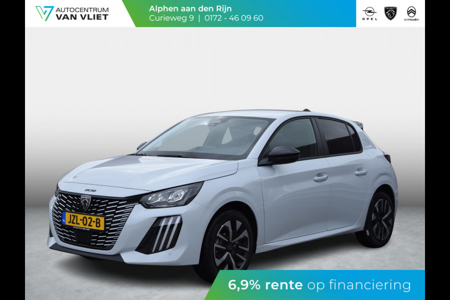 Peugeot 208 1.2 Hybrid 110 e-DCS6 Business PARKEERSENSOREN MET CAMERA | DONKER GETINT GLAS | AIRCO | DEMO