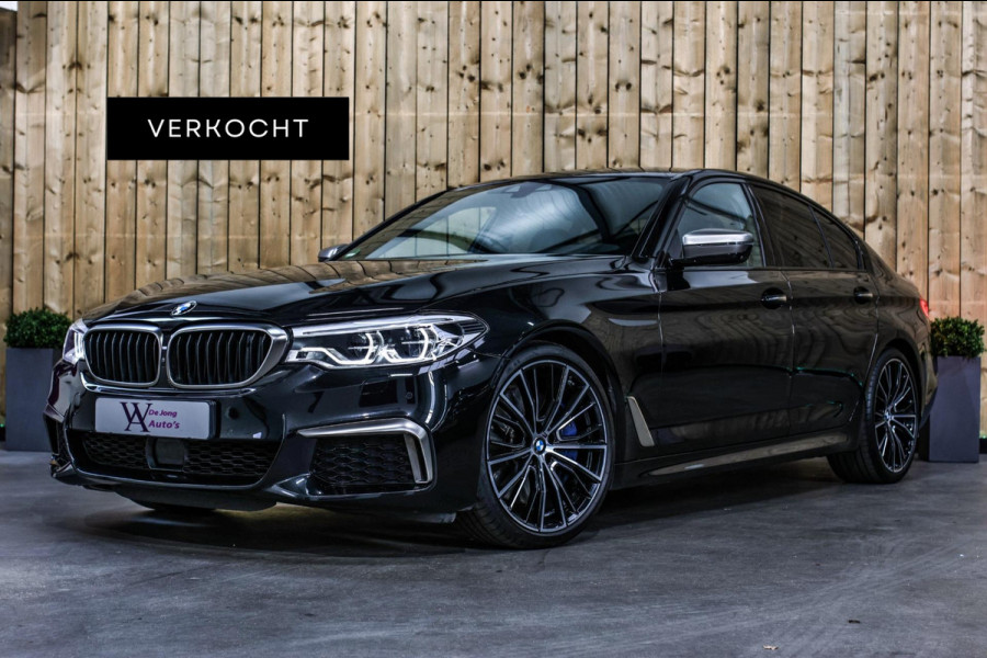 BMW 5 Serie M550i xDrive *Nachtzicht*Massage*H/K*360 Camera*Trekhaak*