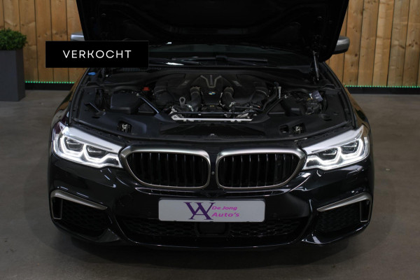 BMW 5 Serie M550i xDrive *Nachtzicht*Massage*H/K*360 Camera*Trekhaak*