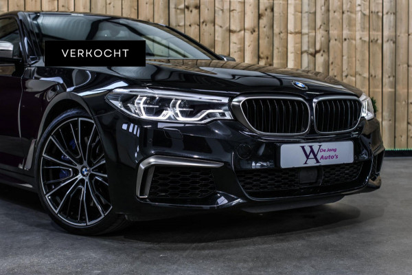 BMW 5 Serie M550i xDrive *Nachtzicht*Massage*H/K*360 Camera*Trekhaak*