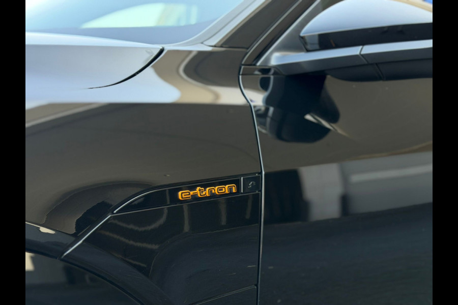 Audi e-tron 55 quattro 408 pk S edition 95 kWh, 2 X S-LINE, camera, afn trekhaak, vele opties, 1 e eigenaar, NL auto met nap