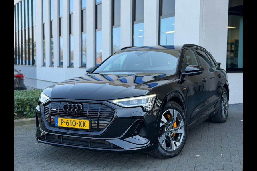 Audi e-tron 55 quattro 408 pk S edition 95 kWh, 2 X S-LINE, camera, afn trekhaak, vele opties, 1 e eigenaar, NL auto met nap