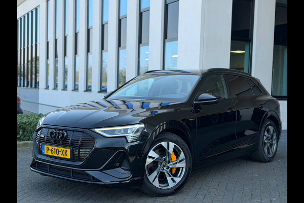 Audi e-tron 55 quattro 408 pk S edition 95 kWh, 2 X S-LINE, camera, afn trekhaak, vele opties, 1 e eigenaar, NL auto met nap