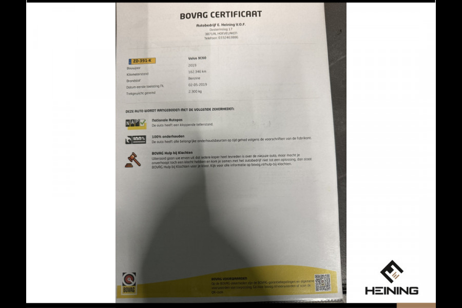 Volvo XC60 2.0 T5 Inscription. Pano. Apple-carplay. Navi. Leer. Winterwielen. Hollandse auto met NAP