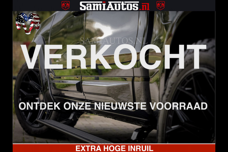 Dodge Ram 1500 Night Premium | Full Option | De Meest Luxe Pick-Up in zijn Klasse | Comfortabele Dubbele Cabine met Royale 5 Zitplaatsen | BPM vrij | Nu Leverbaar uit Voorraad | Voorraad Nr 2200 - 0886