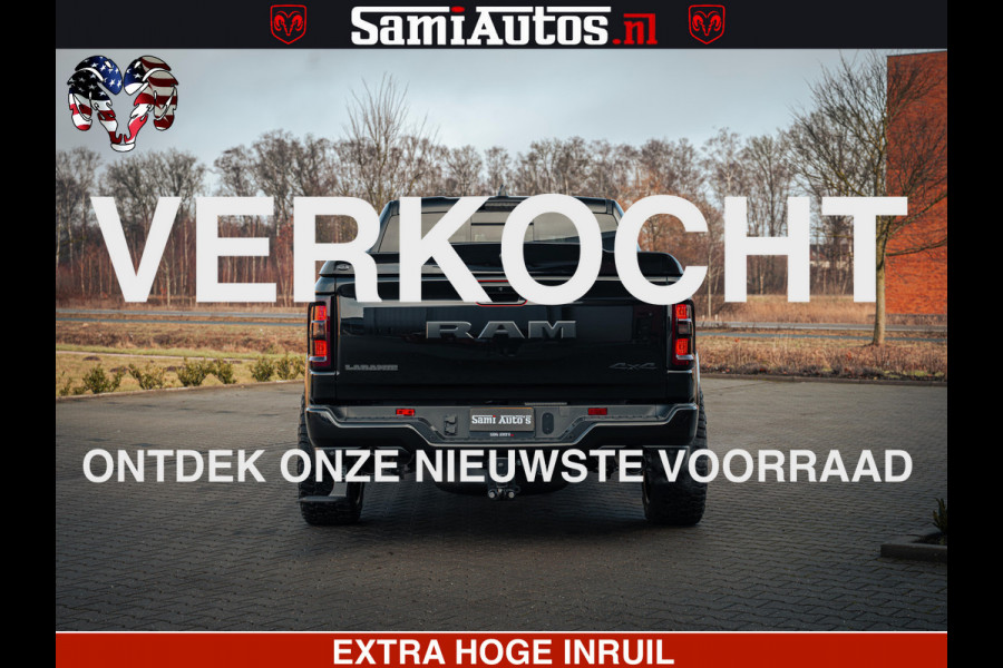 Dodge Ram 1500 Night Premium | Full Option | De Meest Luxe Pick-Up in zijn Klasse | Comfortabele Dubbele Cabine met Royale 5 Zitplaatsen | BPM vrij | Nu Leverbaar uit Voorraad | Voorraad Nr 2200 - 0886