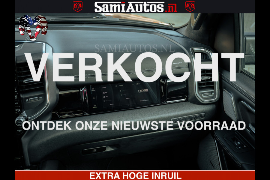 Dodge Ram 1500 Night Premium | Full Option | De Meest Luxe Pick-Up in zijn Klasse | Comfortabele Dubbele Cabine met Royale 5 Zitplaatsen | BPM vrij | Nu Leverbaar uit Voorraad | Voorraad Nr 2200 - 0886