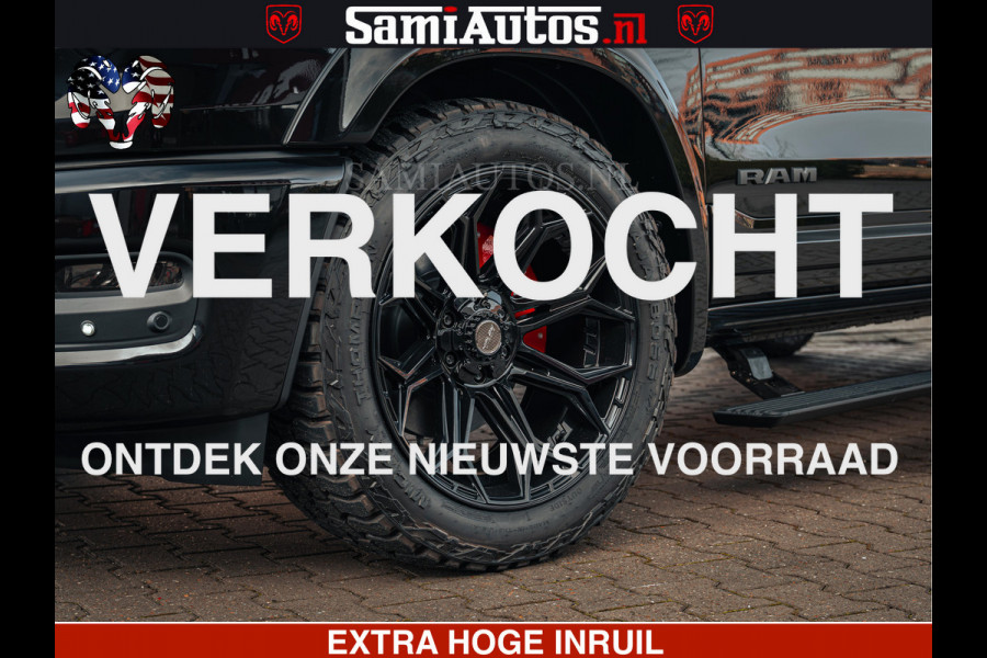 Dodge Ram 1500 Night Premium | Full Option | De Meest Luxe Pick-Up in zijn Klasse | Comfortabele Dubbele Cabine met Royale 5 Zitplaatsen | BPM vrij | Nu Leverbaar uit Voorraad | Voorraad Nr 2200 - 0886