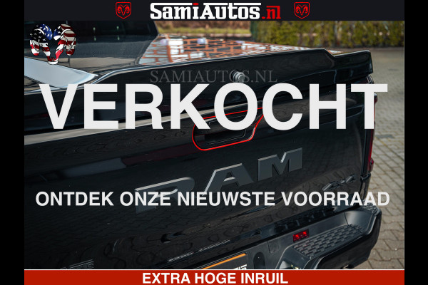 Dodge Ram 1500 Night Premium | Full Option | De Meest Luxe Pick-Up in zijn Klasse | Comfortabele Dubbele Cabine met Royale 5 Zitplaatsen | BPM vrij | Nu Leverbaar uit Voorraad | Voorraad Nr 2200 - 0886