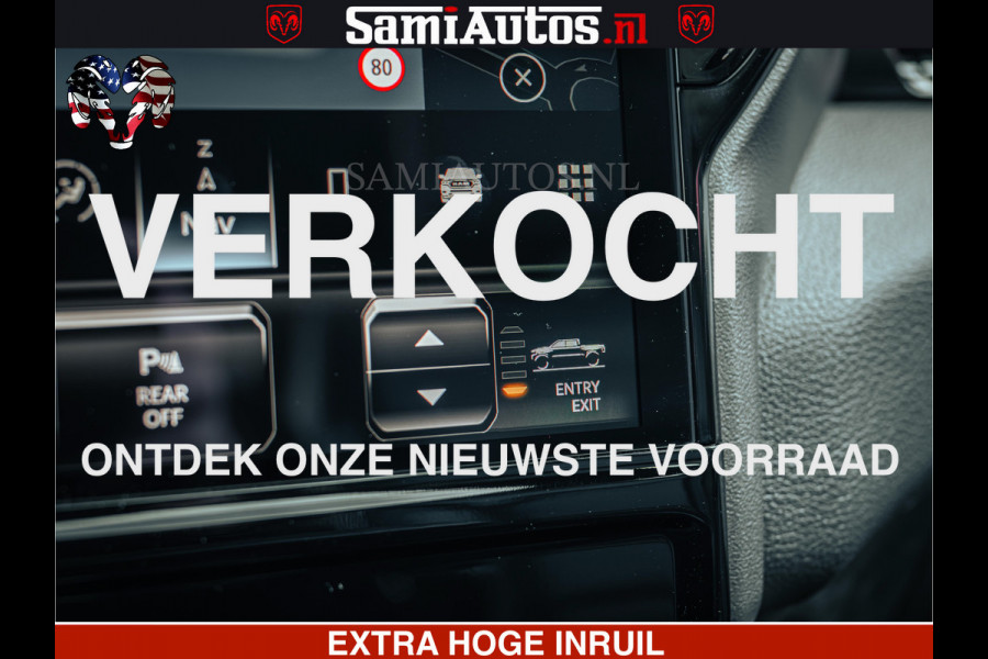 Dodge Ram 1500 Night Premium | Full Option | De Meest Luxe Pick-Up in zijn Klasse | Comfortabele Dubbele Cabine met Royale 5 Zitplaatsen | BPM vrij | Nu Leverbaar uit Voorraad | Voorraad Nr 2200 - 0886