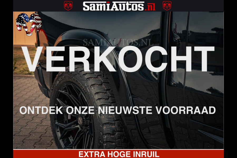 Dodge Ram 1500 Night Premium | Full Option | De Meest Luxe Pick-Up in zijn Klasse | Comfortabele Dubbele Cabine met Royale 5 Zitplaatsen | BPM vrij | Nu Leverbaar uit Voorraad | Voorraad Nr 2200 - 0886
