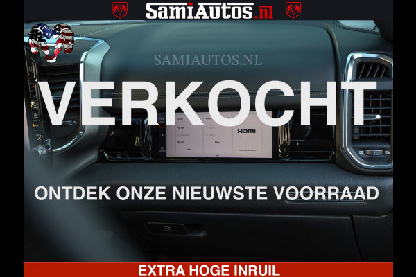 Dodge Ram 1500 Night Premium | Full Option | De Meest Luxe Pick-Up in zijn Klasse | Comfortabele Dubbele Cabine met Royale 5 Zitplaatsen | BPM vrij | Nu Leverbaar uit Voorraad | Voorraad Nr 2200 - 0886