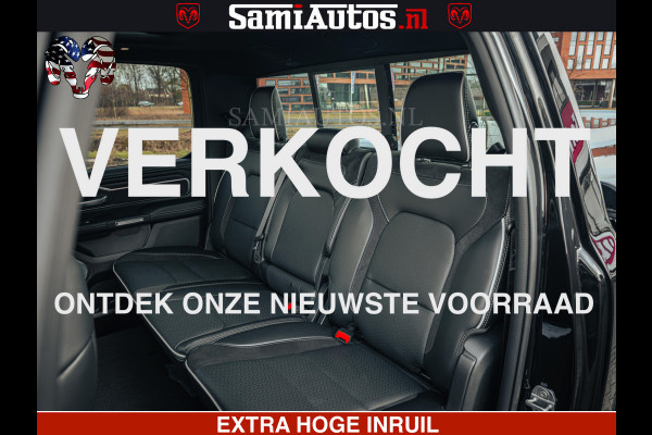 Dodge Ram 1500 Night Premium | Full Option | De Meest Luxe Pick-Up in zijn Klasse | Comfortabele Dubbele Cabine met Royale 5 Zitplaatsen | BPM vrij | Nu Leverbaar uit Voorraad | Voorraad Nr 2200 - 0886