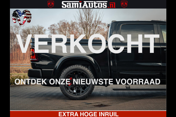 Dodge Ram 1500 Night Premium | Full Option | De Meest Luxe Pick-Up in zijn Klasse | Comfortabele Dubbele Cabine met Royale 5 Zitplaatsen | BPM vrij | Nu Leverbaar uit Voorraad | Voorraad Nr 2200 - 0886