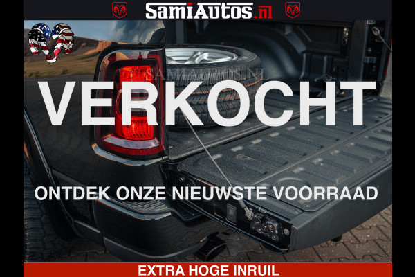 Dodge Ram 1500 Night Premium | Full Option | De Meest Luxe Pick-Up in zijn Klasse | Comfortabele Dubbele Cabine met Royale 5 Zitplaatsen | BPM vrij | Nu Leverbaar uit Voorraad | Voorraad Nr 2200 - 0886