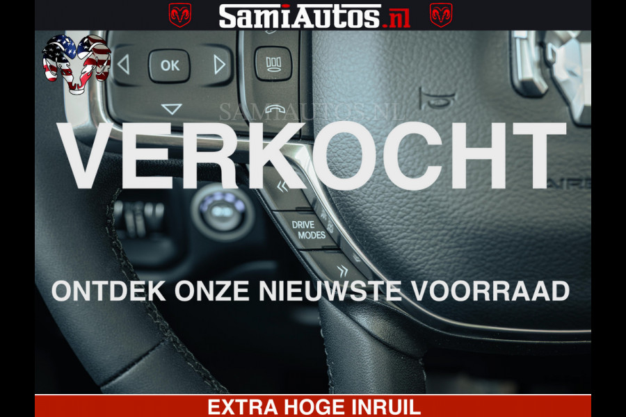 Dodge Ram 1500 Night Premium | Full Option | De Meest Luxe Pick-Up in zijn Klasse | Comfortabele Dubbele Cabine met Royale 5 Zitplaatsen | BPM vrij | Nu Leverbaar uit Voorraad | Voorraad Nr 2200 - 0886