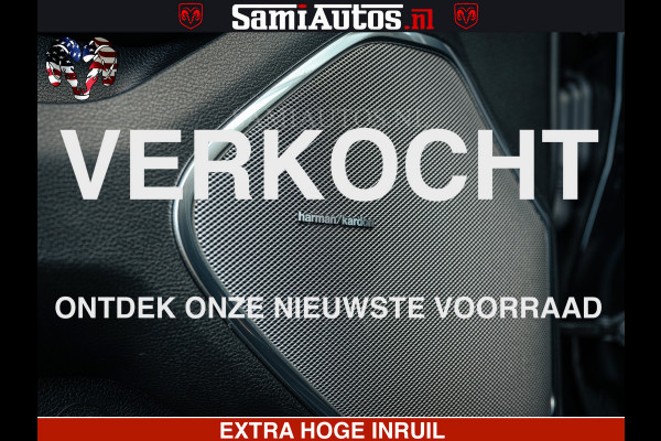 Dodge Ram 1500 Night Premium | Full Option | De Meest Luxe Pick-Up in zijn Klasse | Comfortabele Dubbele Cabine met Royale 5 Zitplaatsen | BPM vrij | Nu Leverbaar uit Voorraad | Voorraad Nr 2200 - 0886