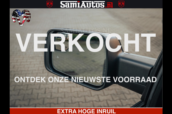 Dodge Ram 1500 Night Premium | Full Option | De Meest Luxe Pick-Up in zijn Klasse | Comfortabele Dubbele Cabine met Royale 5 Zitplaatsen | BPM vrij | Nu Leverbaar uit Voorraad | Voorraad Nr 2200 - 0886
