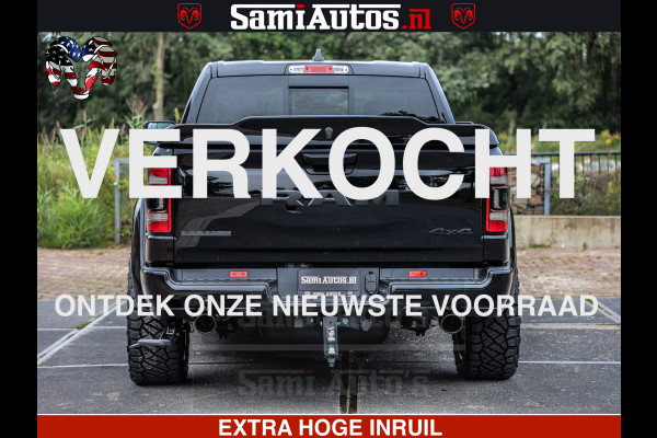 Dodge Ram 1500 Laramie Sport | HEMI 5.7 V8 4x4 | LPG | Grootscherm 12" | LARAMIE PERFORMANCE | ZWART | CREWCAB 5'7 | GRIJSKENTEKEN | DUBBELE CABINE | 5 Persoons | VOORRAAD NR 2525 - 1256