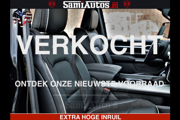 Dodge Ram 1500 Laramie Sport | HEMI 5.7 V8 4x4 | LPG | Grootscherm 12" | LARAMIE PERFORMANCE | ZWART | CREWCAB 5'7 | GRIJSKENTEKEN | DUBBELE CABINE | 5 Persoons | VOORRAAD NR 2525 - 1256