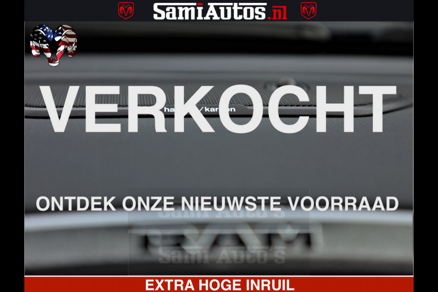 Dodge Ram 1500 Laramie Sport | HEMI 5.7 V8 4x4 | LPG | Grootscherm 12" | LARAMIE PERFORMANCE | ZWART | CREWCAB 5'7 | GRIJSKENTEKEN | DUBBELE CABINE | 5 Persoons | VOORRAAD NR 2525 - 1256