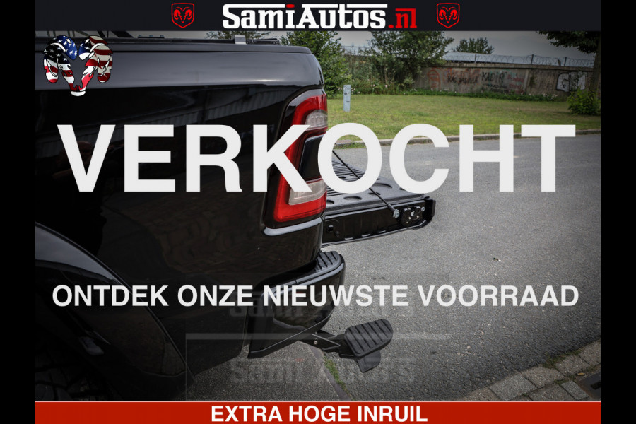 Dodge Ram 1500 Laramie Sport | HEMI 5.7 V8 4x4 | LPG | Grootscherm 12" | LARAMIE PERFORMANCE | ZWART | CREWCAB 5'7 | GRIJSKENTEKEN | DUBBELE CABINE | 5 Persoons | VOORRAAD NR 2525 - 1256
