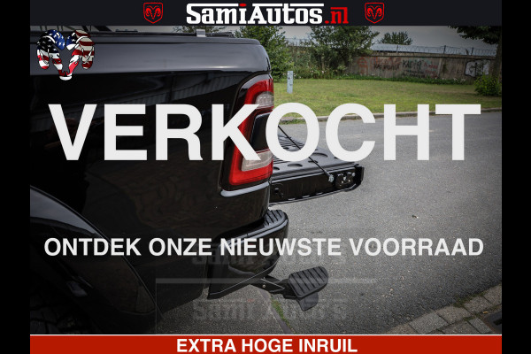 Dodge Ram 1500 Laramie Sport | HEMI 5.7 V8 4x4 | LPG | Grootscherm 12" | LARAMIE PERFORMANCE | ZWART | CREWCAB 5'7 | GRIJSKENTEKEN | DUBBELE CABINE | 5 Persoons | VOORRAAD NR 2525 - 1256
