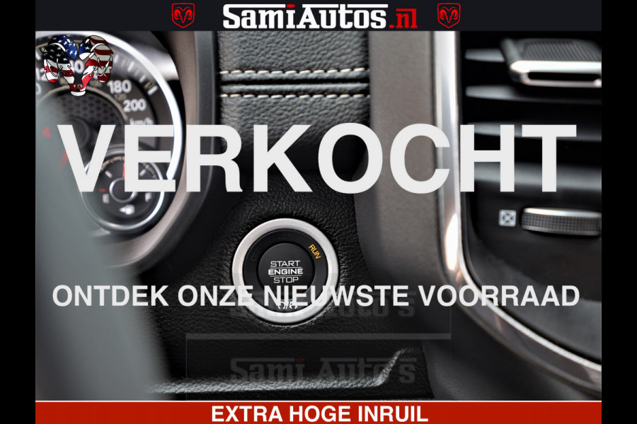 Dodge Ram 1500 Laramie Sport | HEMI 5.7 V8 4x4 | LPG | Grootscherm 12" | LARAMIE PERFORMANCE | ZWART | CREWCAB 5'7 | GRIJSKENTEKEN | DUBBELE CABINE | 5 Persoons | VOORRAAD NR 2525 - 1256