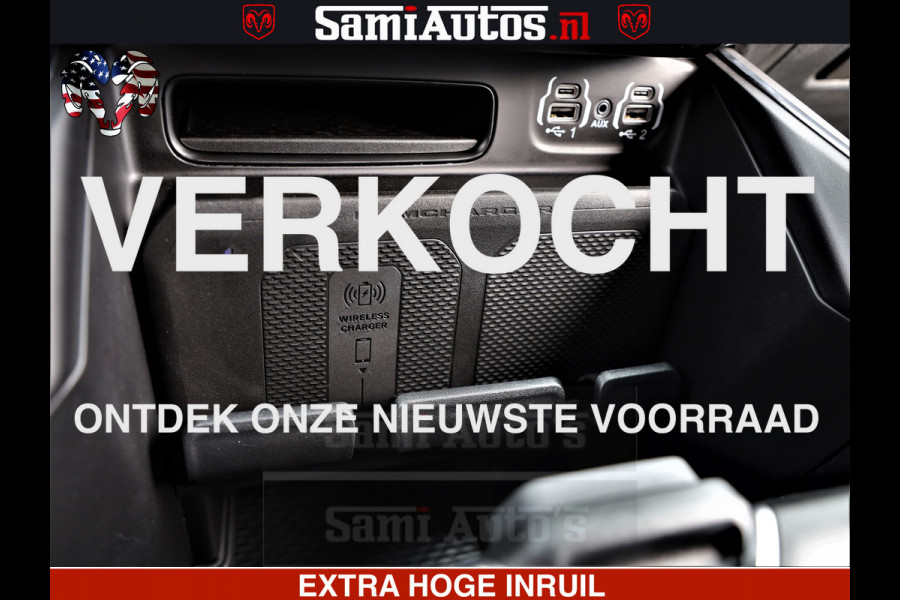 Dodge Ram 1500 Laramie Sport | HEMI 5.7 V8 4x4 | LPG | Grootscherm 12" | LARAMIE PERFORMANCE | ZWART | CREWCAB 5'7 | GRIJSKENTEKEN | DUBBELE CABINE | 5 Persoons | VOORRAAD NR 2525 - 1256
