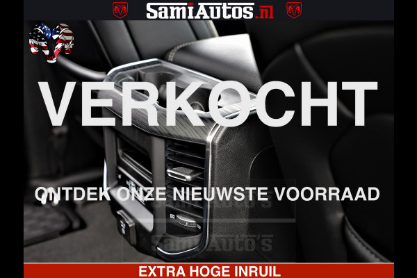 Dodge Ram 1500 Laramie Sport | HEMI 5.7 V8 4x4 | LPG | Grootscherm 12" | LARAMIE PERFORMANCE | ZWART | CREWCAB 5'7 | GRIJSKENTEKEN | DUBBELE CABINE | 5 Persoons | VOORRAAD NR 2525 - 1256
