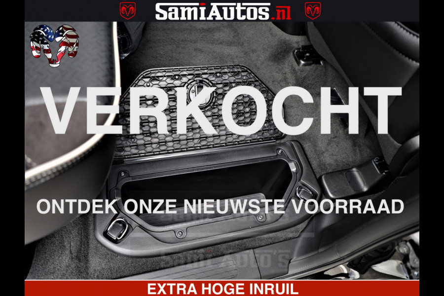 Dodge Ram 1500 Laramie Sport | HEMI 5.7 V8 4x4 | LPG | Grootscherm 12" | LARAMIE PERFORMANCE | ZWART | CREWCAB 5'7 | GRIJSKENTEKEN | DUBBELE CABINE | 5 Persoons | VOORRAAD NR 2525 - 1256