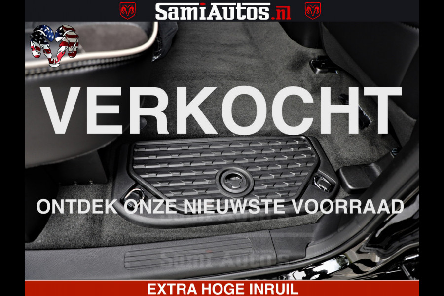 Dodge Ram 1500 Laramie Sport | HEMI 5.7 V8 4x4 | LPG | Grootscherm 12" | LARAMIE PERFORMANCE | ZWART | CREWCAB 5'7 | GRIJSKENTEKEN | DUBBELE CABINE | 5 Persoons | VOORRAAD NR 2525 - 1256