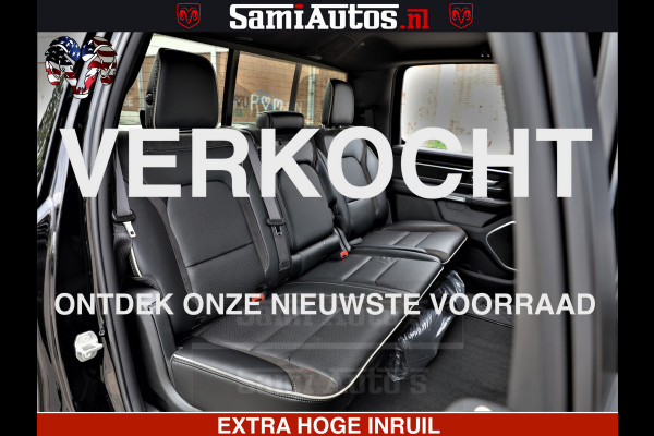 Dodge Ram 1500 Laramie Sport | HEMI 5.7 V8 4x4 | LPG | Grootscherm 12" | LARAMIE PERFORMANCE | ZWART | CREWCAB 5'7 | GRIJSKENTEKEN | DUBBELE CABINE | 5 Persoons | VOORRAAD NR 2525 - 1256