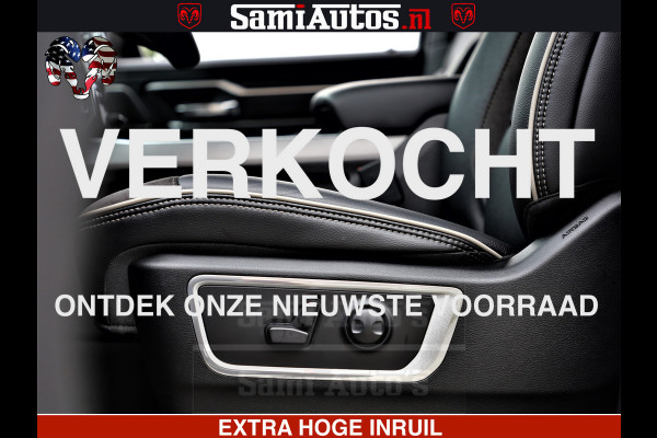 Dodge Ram 1500 Laramie Sport | HEMI 5.7 V8 4x4 | LPG | Grootscherm 12" | LARAMIE PERFORMANCE | ZWART | CREWCAB 5'7 | GRIJSKENTEKEN | DUBBELE CABINE | 5 Persoons | VOORRAAD NR 2525 - 1256