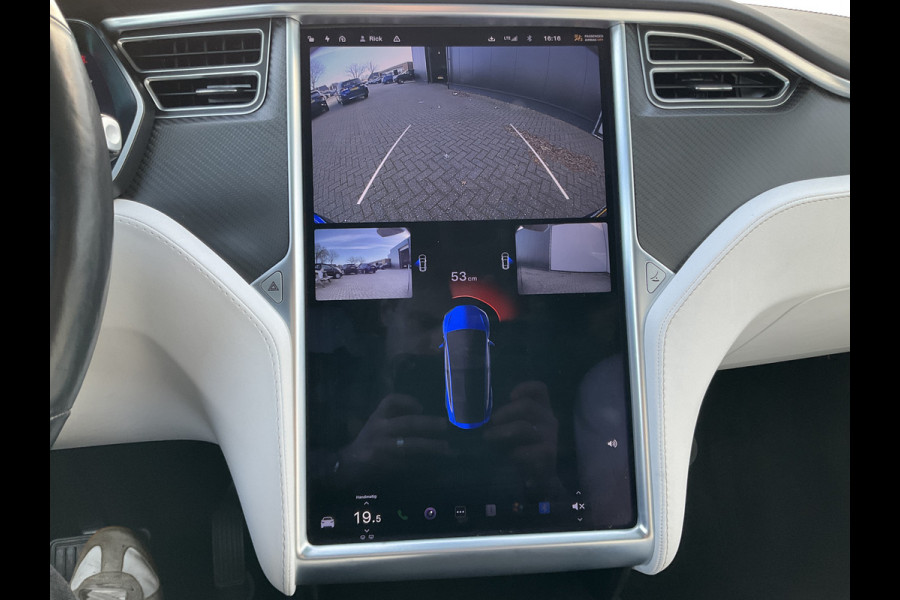 Tesla Model X 100D 7-Pers Trekhaak Autopilot Luchtvering Leer 132K Stoelverw NL-Auto!