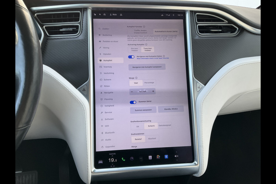 Tesla Model X 100D 7-Pers Trekhaak Autopilot Luchtvering Leer 132K Stoelverw NL-Auto!