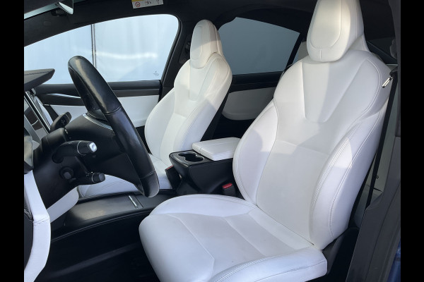 Tesla Model X 100D 7-Pers Trekhaak Autopilot Luchtvering Leer 132K Stoelverw NL-Auto!