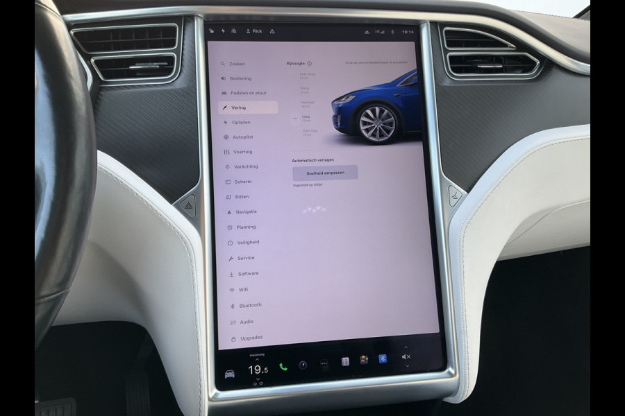 Tesla Model X 100D 7-Pers Trekhaak Autopilot Luchtvering Leer 132K Stoelverw NL-Auto!