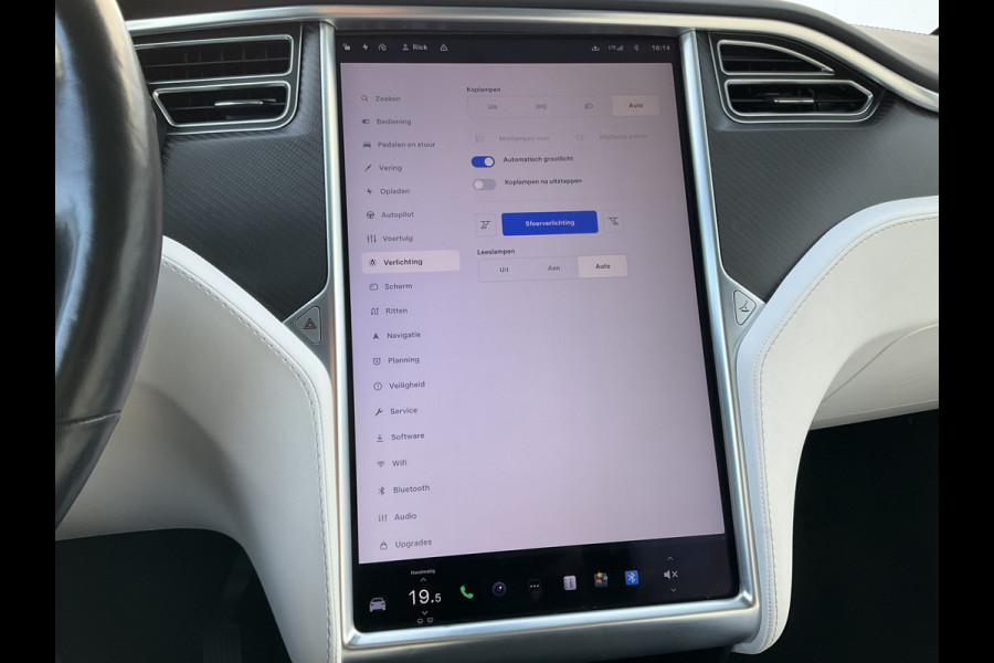 Tesla Model X 100D 7-Pers Trekhaak Autopilot Luchtvering Leer 132K Stoelverw NL-Auto!