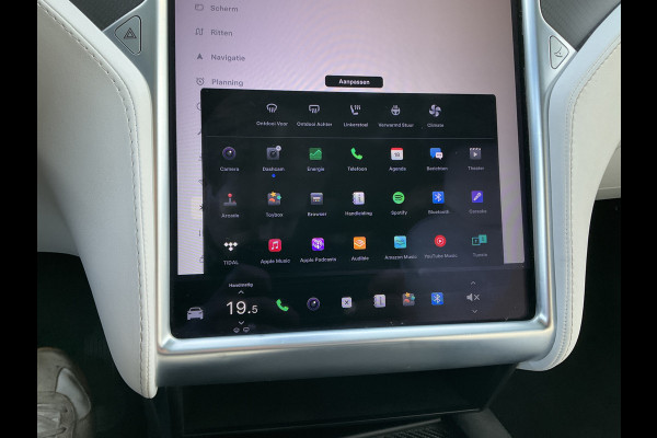 Tesla Model X 100D 7-Pers Trekhaak Autopilot Luchtvering Leer 132K Stoelverw NL-Auto!