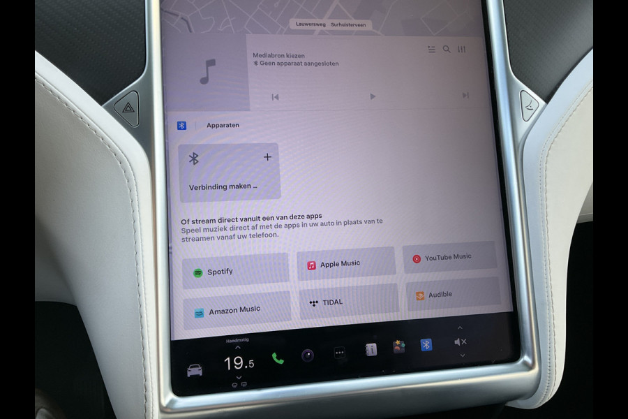 Tesla Model X 100D 7-Pers Trekhaak Autopilot Luchtvering Leer 132K Stoelverw NL-Auto!