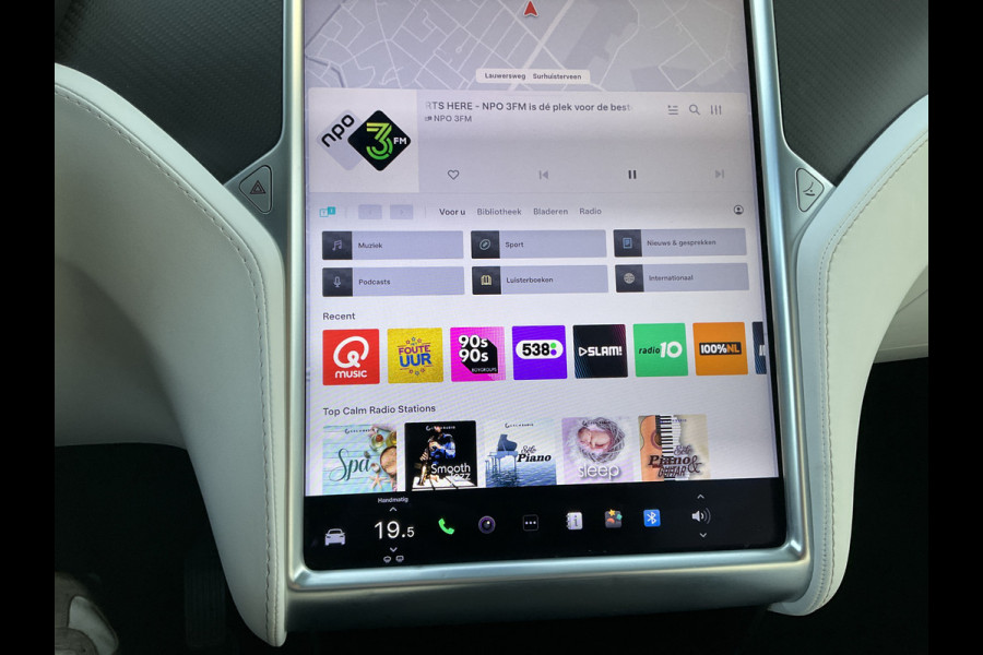 Tesla Model X 100D 7-Pers Trekhaak Autopilot Luchtvering Leer 132K Stoelverw NL-Auto!