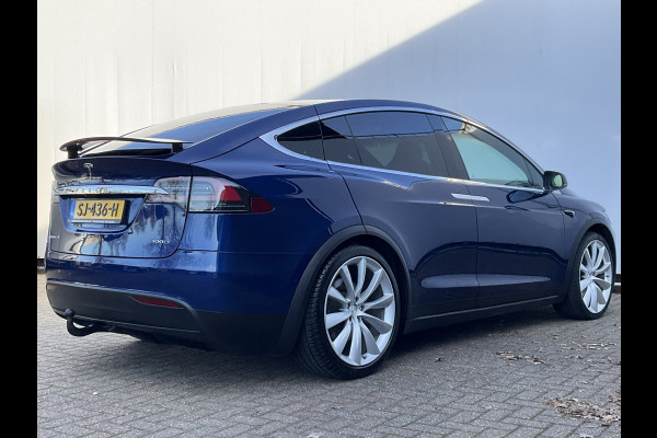 Tesla Model X 100D 7-Pers Trekhaak Autopilot Luchtvering Leer 132K Stoelverw NL-Auto!