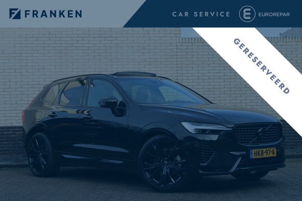 Volvo XC60 2.0 T8 Plug-in hybrid AWD Ultra Black Edition | Luchtvering | B&W | Head-Up | Trekhaak