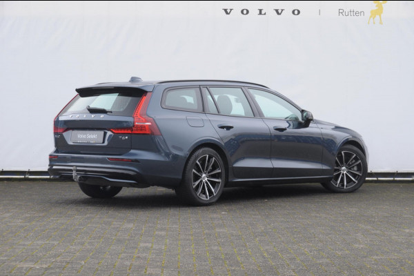 Volvo V60 T6 350PK Automaat AWD Plus Dark / Adaptive cruise control / Elektrische stoelen / Harman Kardon audio / Trekhaak / Pilot assist / BLIS / Stoel en stuur verwarming / Elektrische achterklep / Parkeersensoren met 360 camera / Google infotainment