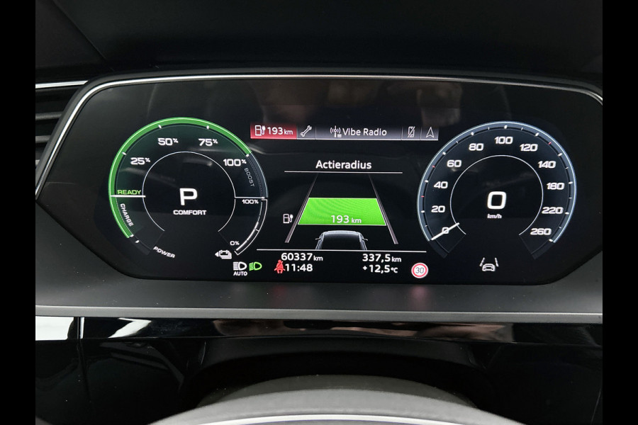 Audi e-tron S quattro 95 kWh (NL-auto, Trekhaak, Camera, StoelV, Carplay/ Android, PDC V+A, Adapt Cruise, Etc)