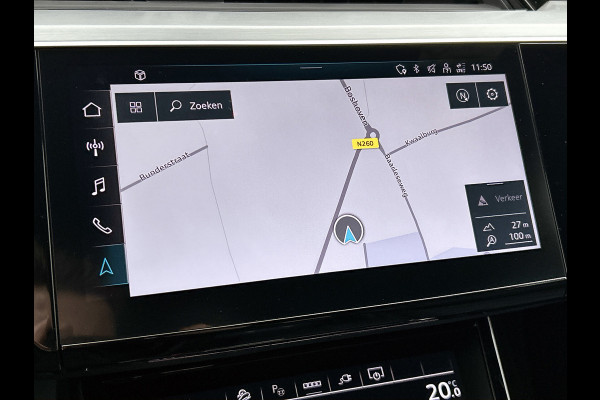 Audi e-tron S quattro 95 kWh (NL-auto, Trekhaak, Camera, StoelV, Carplay/ Android, PDC V+A, Adapt Cruise, Etc)