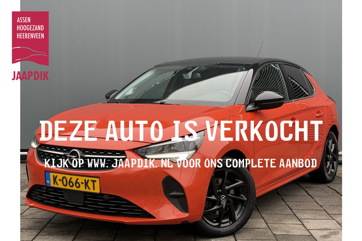 Opel Corsa BWJ 2021 | 1.2T 101PK Elegance | CAMERA A | NAVI | AIRCO | SPORTSTOELEN | PDC 2X | CARPLAY | PRIVACY GLASS |