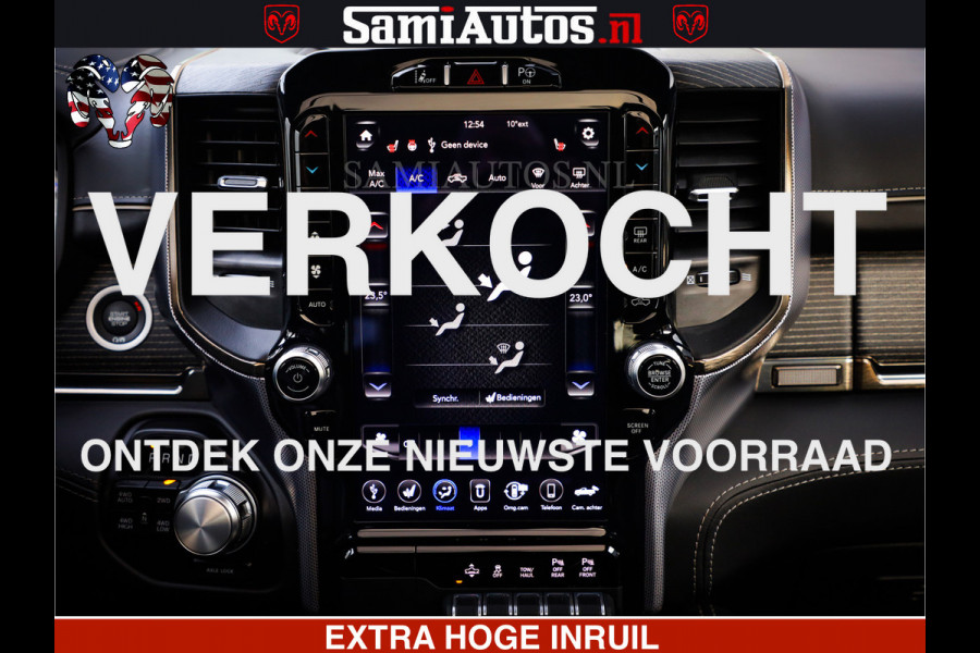 Dodge Ram 1500 LIMITED BLACK OPS | 5.7 V8 402 PK HEMI | MEEST VOLLE EN LUXE UITVOERING | CREW CAB | DUBBELE CABINE DC 5 PERSOONS | CREW CAB 5 PERSOONS | DUBBELE CABINE DC | MEEST ROYALE EN COMFORTABELE BEDRIJFSAUTO | HEAD-UP | LUCHTVERING | RONDOM CAMERA | MWK KLEP | PANORAMA DAK |