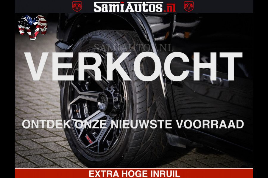 Dodge Ram 1500 LIMITED BLACK OPS | 5.7 V8 402 PK HEMI | MEEST VOLLE EN LUXE UITVOERING | CREW CAB | DUBBELE CABINE DC 5 PERSOONS | CREW CAB 5 PERSOONS | DUBBELE CABINE DC | MEEST ROYALE EN COMFORTABELE BEDRIJFSAUTO | HEAD-UP | LUCHTVERING | RONDOM CAMERA | MWK KLEP | PANORAMA DAK |